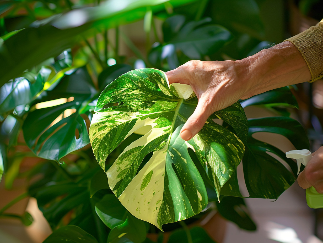 thrips monstera
