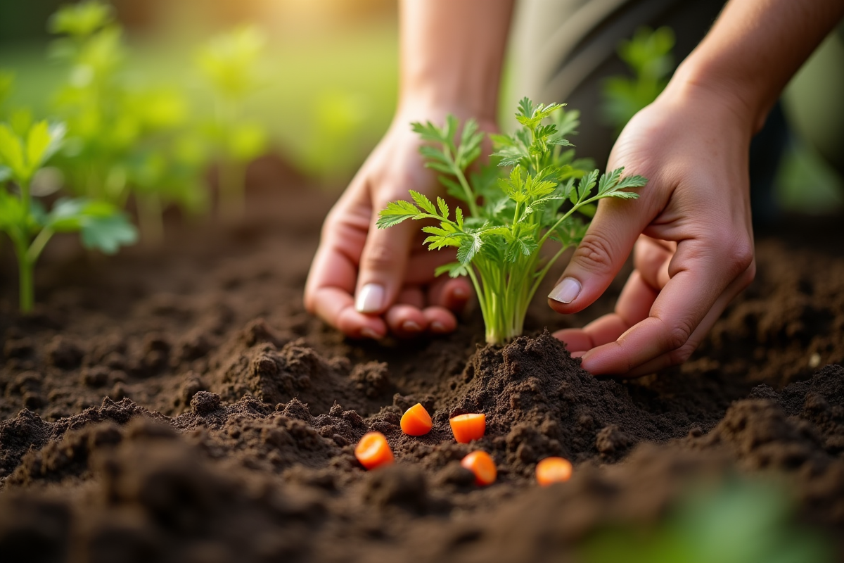 Semer les carottes : lune favorable, conseils d'expert ! - Conseil Jardin