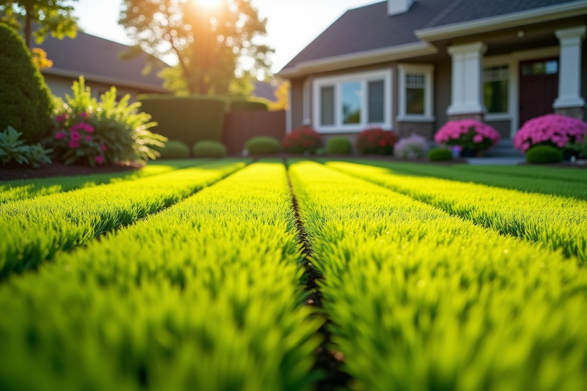 tonte jardin