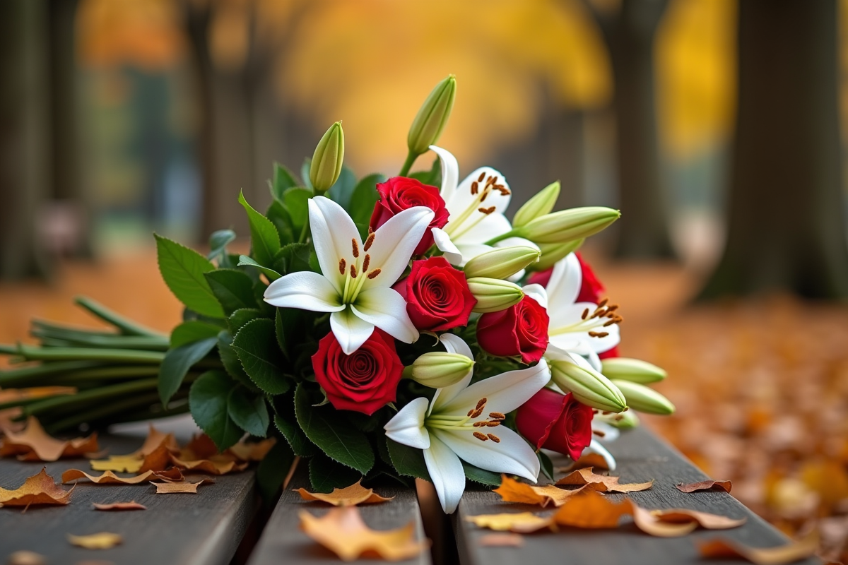fleur commémorative